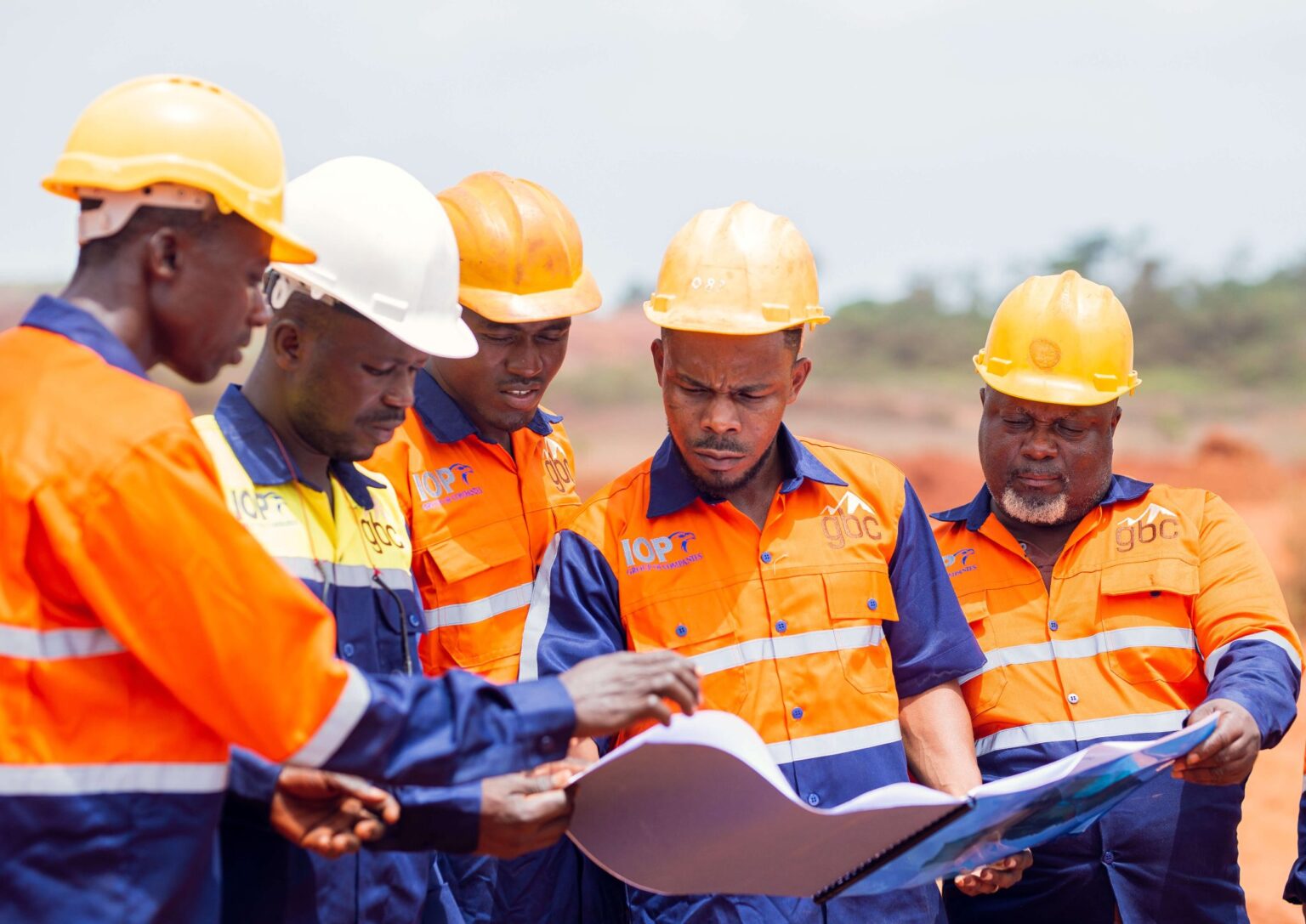 Ghana Bauxite Company mining operations at Awaso
